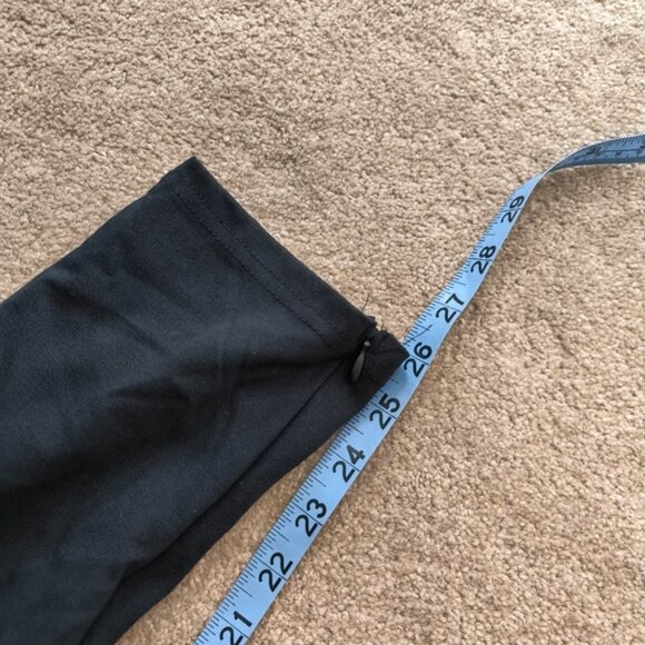 Fabletics Stretch Minimalist Lounge Business Casual Zip Ankle Pants 1X - Picture 7 of 8